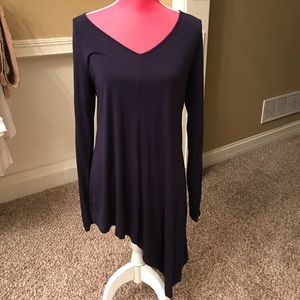 Navy blouse